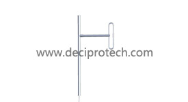 406-512 MHz 1 Element Exposed Dipole Antenna